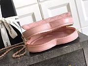 Chanel CC In Love Heart Clutch with Chain in pink lambskin leather 18x19 x5.5cm - 5
