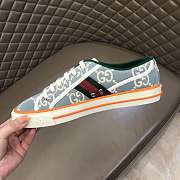 Gucci Tennis 1977 low-top sneaker in the light blue - 5