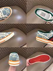 Gucci Tennis 1977 low-top sneaker in the light blue - 6