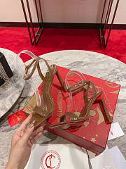 Christian Louboutin O Condora 85 mm strappy sandals in patent leather  - 6