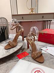 Christian Louboutin O Condora 85 mm strappy sandals in patent leather  - 5