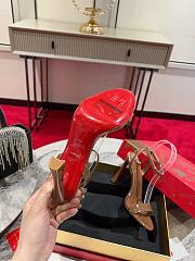 Christian Louboutin O Condora 85 mm strappy sandals in patent leather  - 4