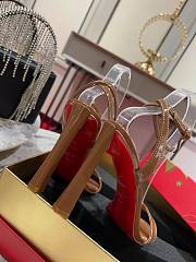 Christian Louboutin O Condora 85 mm strappy sandals in patent leather  - 3