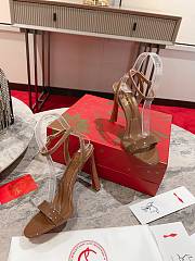 Christian Louboutin O Condora 85 mm strappy sandals in patent leather  - 2
