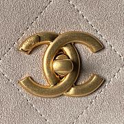  Chanel 25A Mini Box Suede and Lambskin Bag 18×28.5×7.5cm - 5