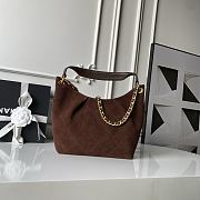 Chanel hobo bag in a brown suede 23.5×31×10cm - 3
