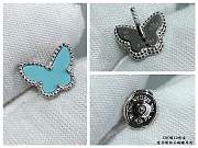 Van Cleef & Arpels Sweet Alhambra Turquoise Butterfly earring  - 3