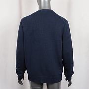 Polo Ralph Lauren navy blue cotton-blend Polo Bear sweater - 6