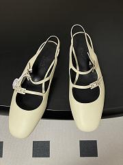 Hermes Jane ballet flats in goatskin leather  - 4