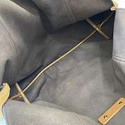 Gucci Softbit maxi shoulder bag in tan suede 46x26x16 cm - 2