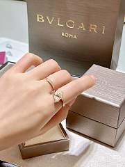 Bvlgari Rose Gold and Diamond Divas' Dream Ring - 2