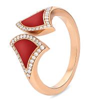 Bvlgari Rose Gold, Diamond and Carnelian Divas' Dream Ring - 5