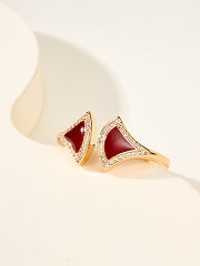 Bvlgari Rose Gold, Diamond and Carnelian Divas' Dream Ring - 4