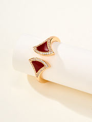 Bvlgari Rose Gold, Diamond and Carnelian Divas' Dream Ring - 2