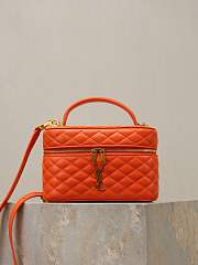 SAINT LAURENT Gaby Vanity mini quilted leather shoulder bag 18x11x6.5cm - 1