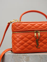 SAINT LAURENT Gaby Vanity mini quilted leather shoulder bag 18x11x6.5cm - 4