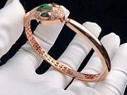 Bvlgari Serpenti Seduttori 18 kt rose gold bangle bracelet - 3
