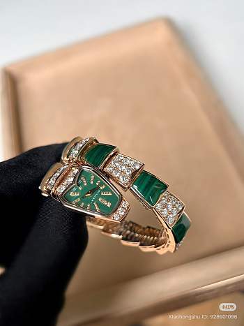 Serpenti Jewellery Watch with 18 kt rose gold