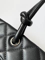 Chanel Cambon line Tote Bag Black 24X20X8cm - 2
