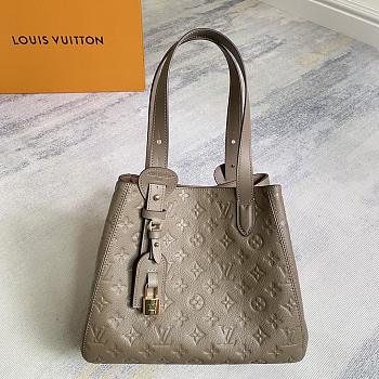  Louis Vuitton All In One PM tote bag in Monogram Empreinte leather and the Smoke color 40x22x15cm