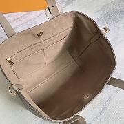  Louis Vuitton All In One PM tote bag in Monogram Empreinte leather and the Smoke color 40x22x15cm - 4