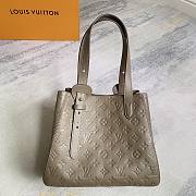 Louis Vuitton All In One PM tote bag in Monogram Empreinte leather and the Smoke color 40x22x15cm - 3