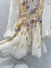 Zimmermann Memento Embroidered Mini Dress - 6