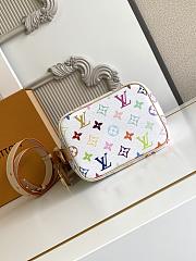 Louis Vuitton x Takashi Murakami All In BB handbag in white multicolour monogram 16x18x12 cm - 6