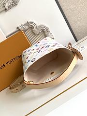 Louis Vuitton x Takashi Murakami All In BB handbag in white multicolour monogram 16x18x12 cm - 5
