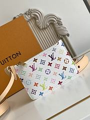 Louis Vuitton x Takashi Murakami All In BB handbag in white multicolour monogram 16x18x12 cm - 3