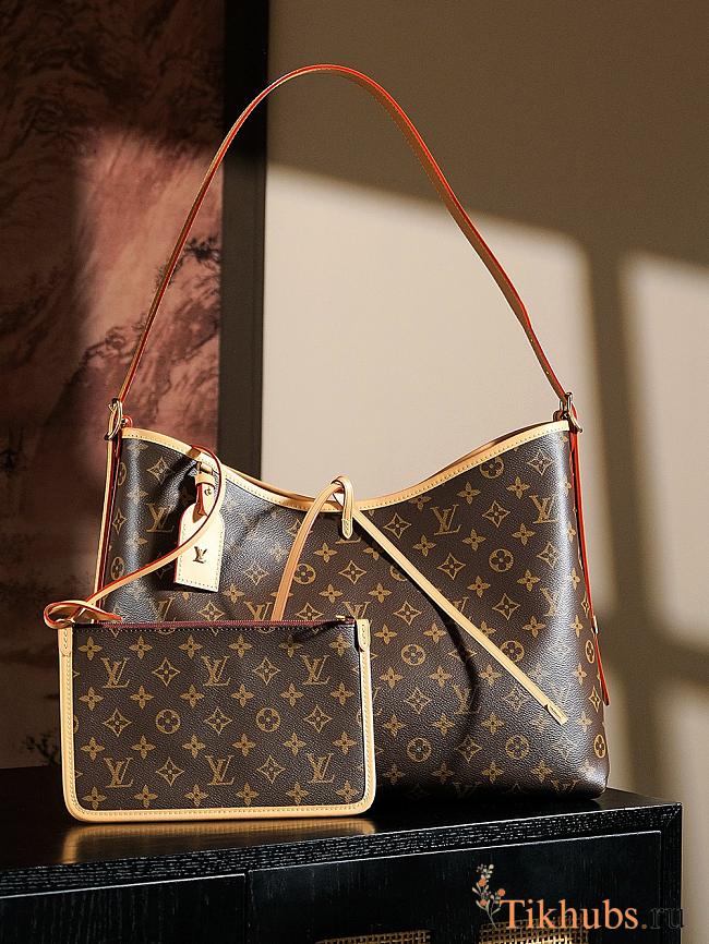 Louis Vuitton CarryAll MM Monogram Brown Bag 39*30*15cm - 1