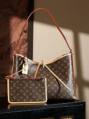 Louis Vuitton CarryAll MM Monogram Brown Bag 39*30*15cm - 1