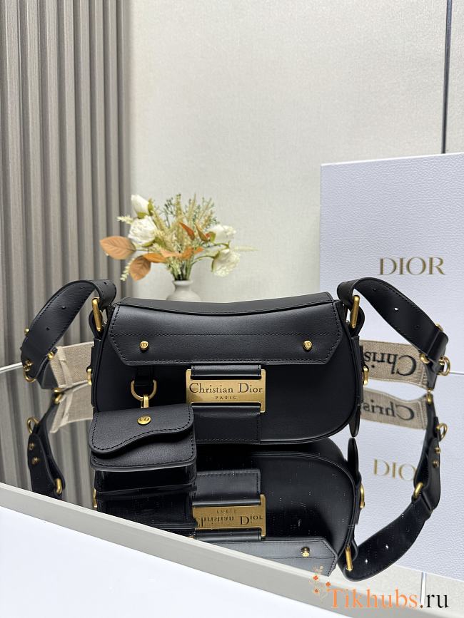 Christian Dior Streetchic bag in black leather 24×12.5×5cm - 1