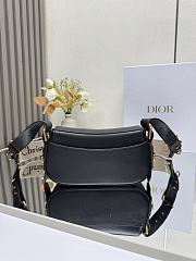 Christian Dior Streetchic bag in black leather 24×12.5×5cm - 4