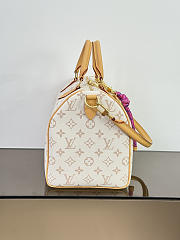 Louis Vuitton Monogram Dune Lucky Speedy Soft 30 bag in pink 30x21x17cm - 6