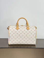Louis Vuitton Monogram Dune Lucky Speedy Soft 30 bag in pink 30x21x17cm - 5