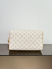 Louis Vuitton Monogram Dune Lucky Speedy Soft 30 bag in pink 30x21x17cm - 4