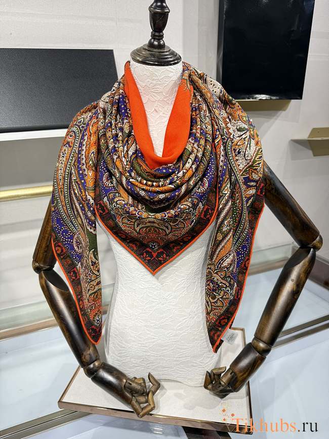 Hermes multicolored scarves 140x140 cm - 1
