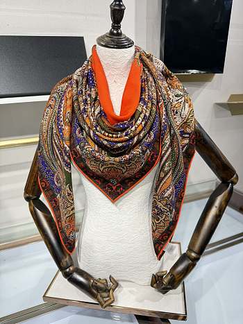 Hermes multicolored scarves 140x140 cm