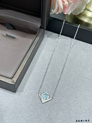 Chaumet Joséphine Aigrette necklace with a blue stone pendant - 3
