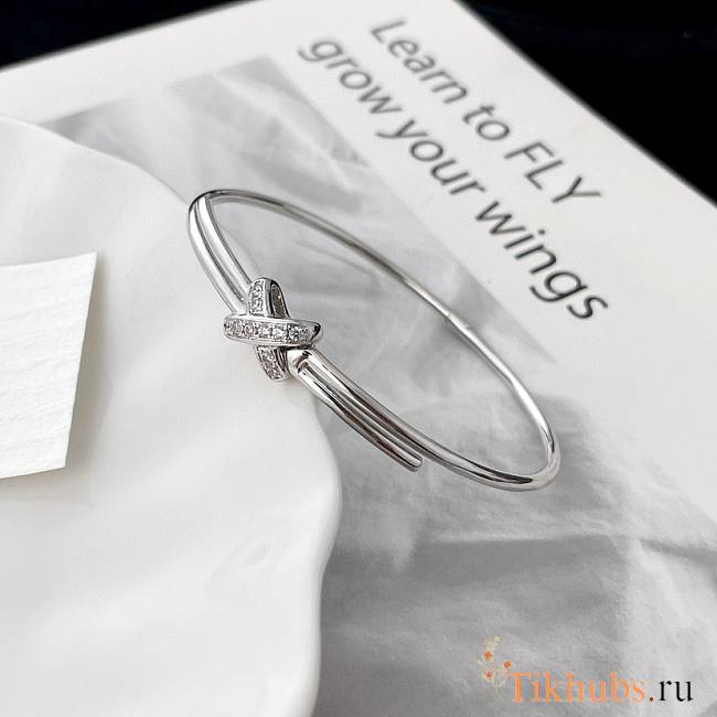 Chaumet Jeux de Liens or Premiers Liens bracelet in silver - 1