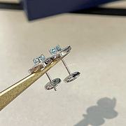 Chaumet pear-shaped earrings with blue gemstones - 4