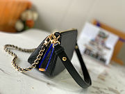 Louis Vuitton Multi Pochette Accessoires bag in black Monogram 25 x 14.5 x 4.5 cm - 3