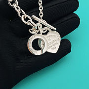  Tiffany & Co. Return to Tiffany Heart Tag Toggle Necklace - 5