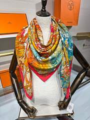  Hermes La Vallee de Cristal scarf 140x140 cm - 1