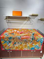  Hermes La Vallee de Cristal scarf 140x140 cm - 6