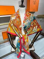  Hermes La Vallee de Cristal scarf 140x140 cm - 5