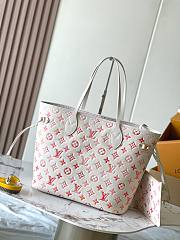 Louis Vuitton Empreinte Monogram Neverfull MM Sunrise Aquarelle bag 31*28*14CM - 3