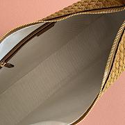 Gucci B medium shoulder bag in brown GG suede bag 40x25x9 cm - 5
