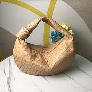 Bottega Veneta Jodie bag in beige intrecciato-woven lambskin leather 40x48x16 cm - 1